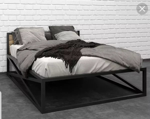 Кровать в стиле лофт из натуральных материалов - Ваше уютное спальное место