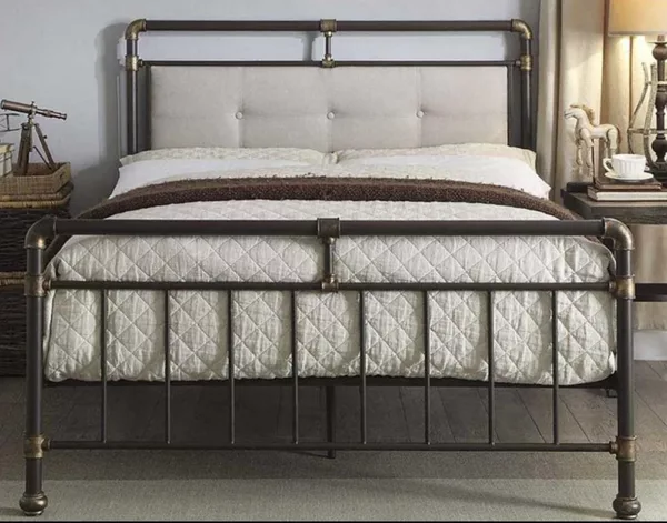 Создайте стильное и уютное спальное пространство с кроватью в стиле лофт!