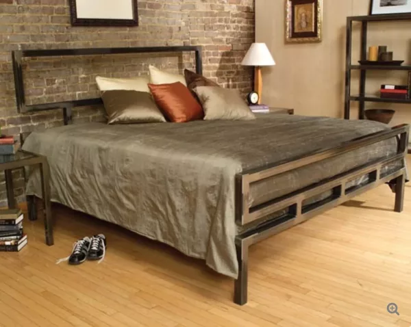 Кровать в стиле лофт для надежного и комфортного сна - заказывайте сейчас!