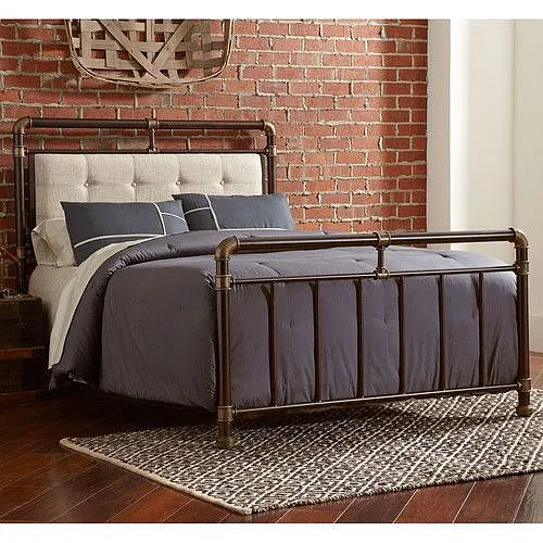 Современная кровать в стиле лофт - идеальное решение для вашего интерьера
