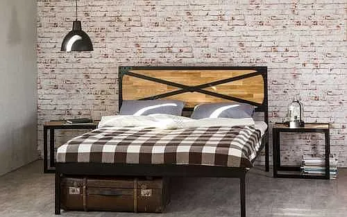 Кровать в стиле лофт - переосмысленный дизайн для уникального комфорта