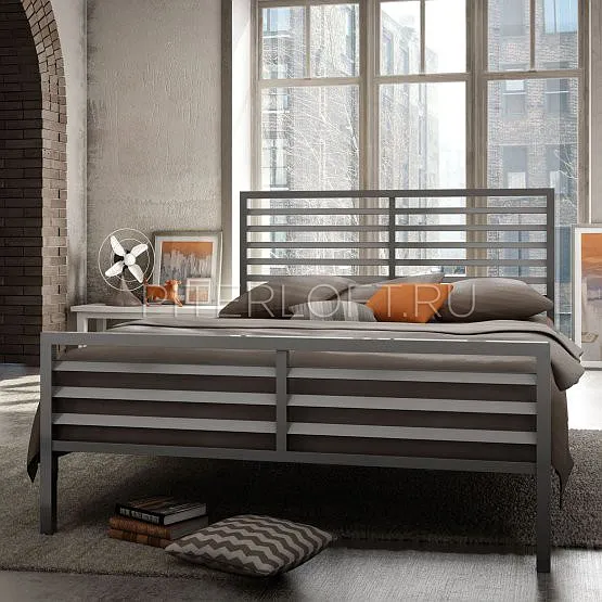 Создайте стильную атмосферу в спальне: кровать лофт из натуральных материалов