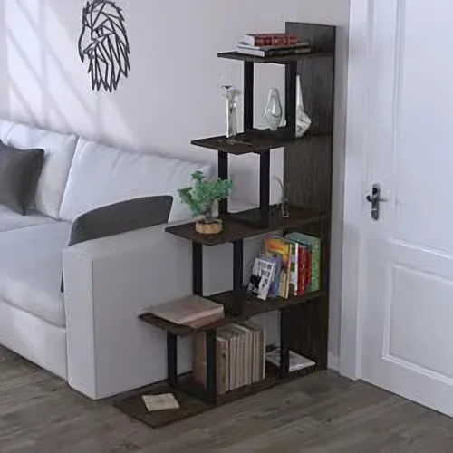 Мебель в стиле лофт для вашего дома и офиса: стильный стеллаж из натурального дерева и металла