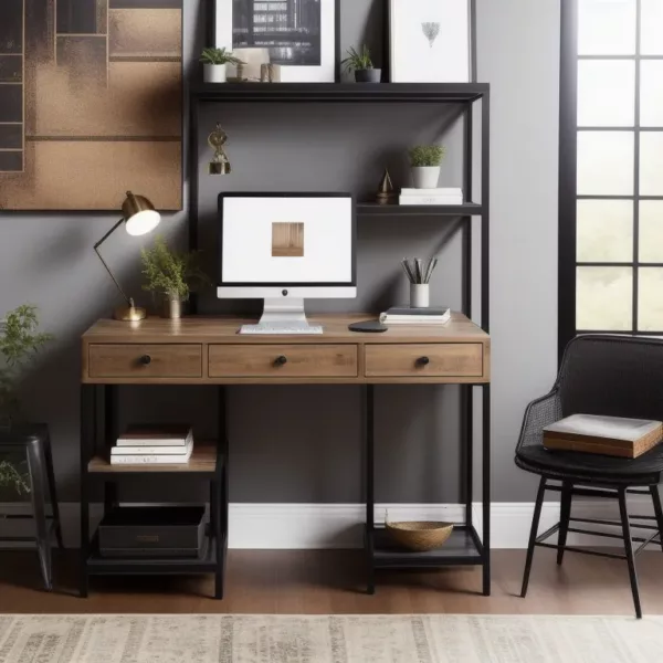 Мебель,письменный стол,домашний интерьер